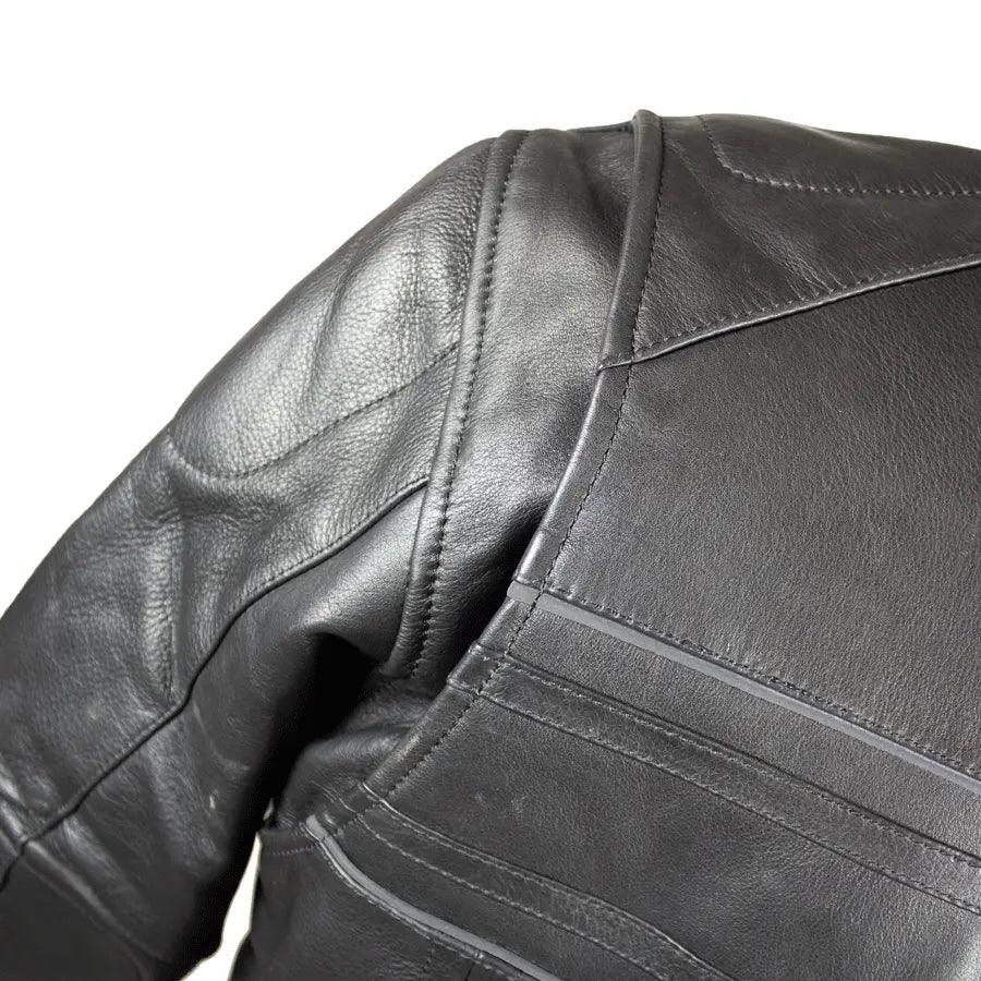 Chaqueta de Montar de Cuero Blindada para Hombres Open RoadEX-STOCK Canada