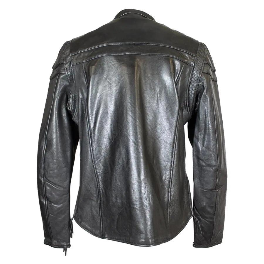Giacca Moto in Pelle Maverick da Uomo Open RoadEX-STOCK Canada