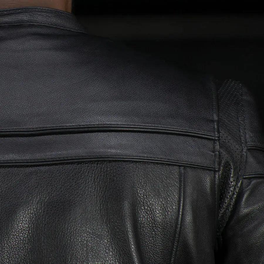 Giacca Moto in Pelle Maverick da Uomo Open RoadEX-STOCK Canada
