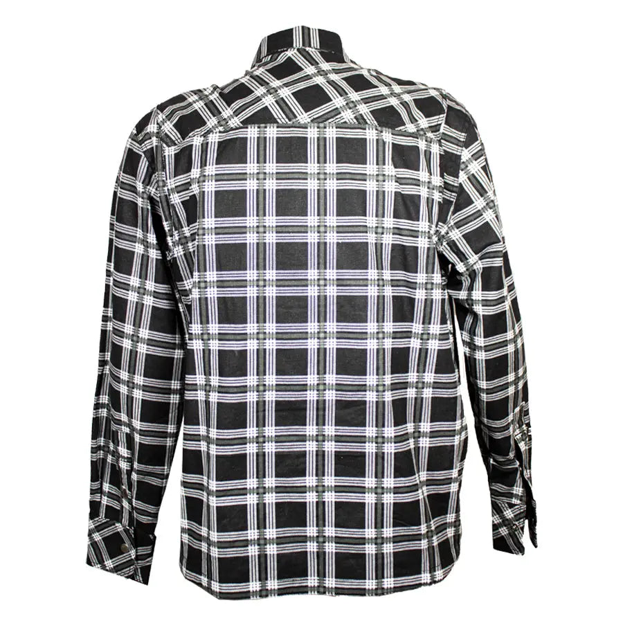 Unik International Men's Plaid Flannel Armored Shirt Jacket EX-STOCK Canada