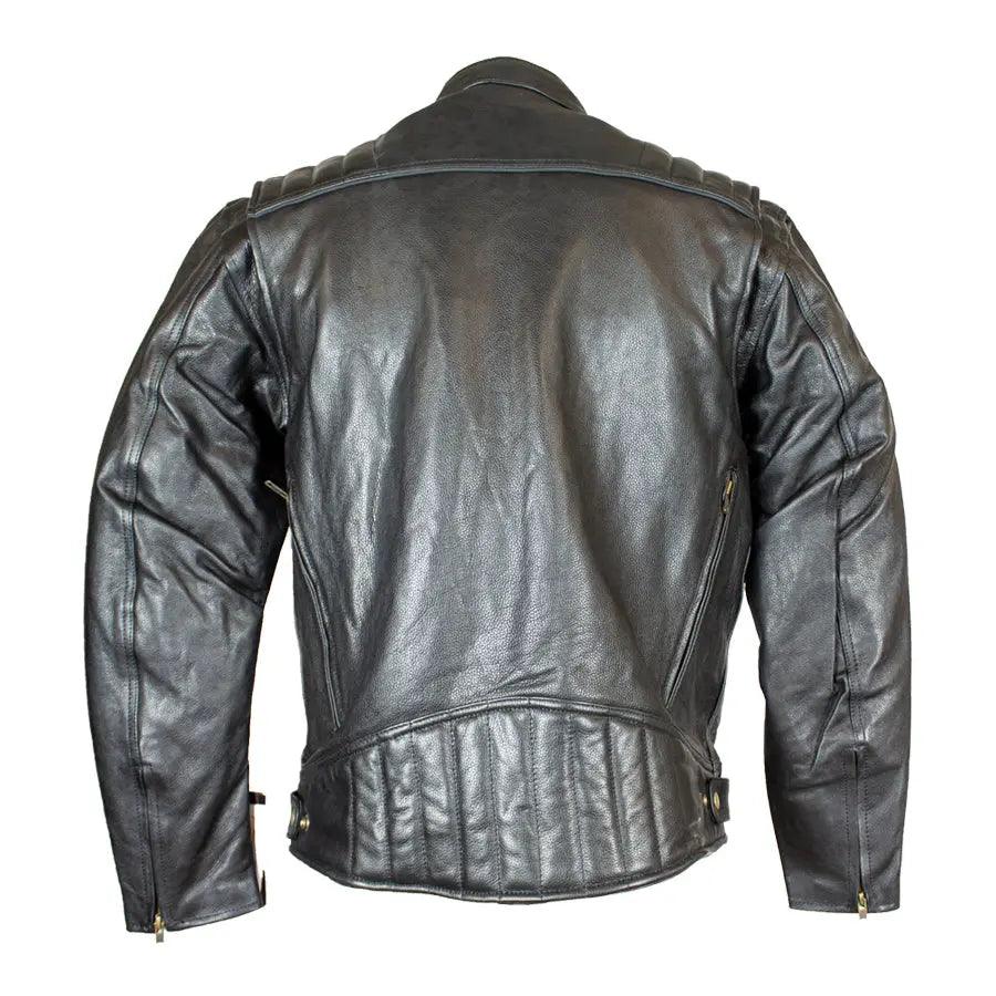 Giacca da Moto in Pelle con Imbottitura a Costine da Uomo Open RoadEX-STOCK Canada
