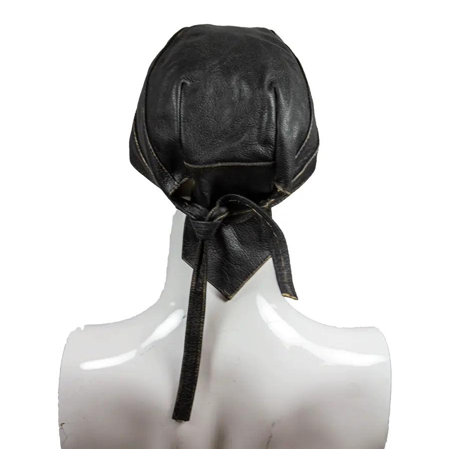 Casquette en cuir brun à tête de mort Open RoadEX-STOCK Canada