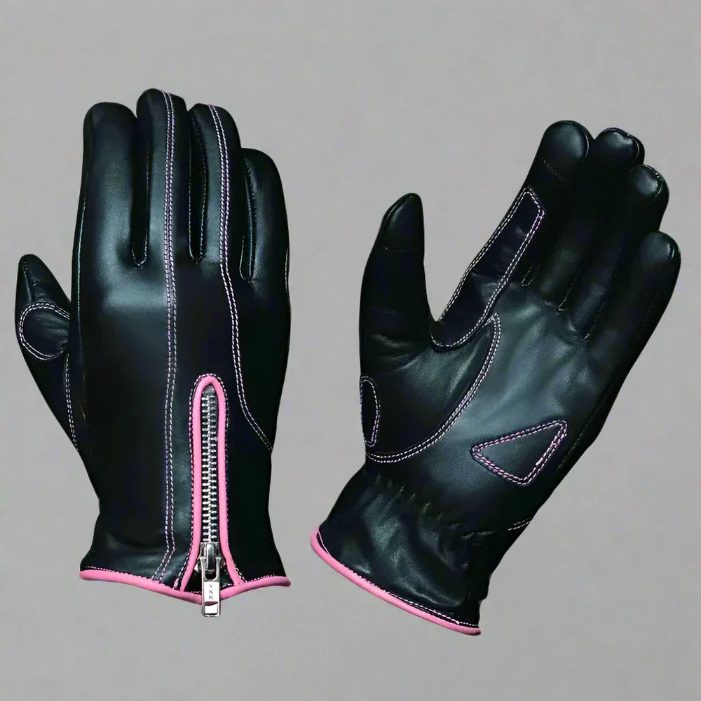 Open Road Women's Leather Motorcycle Gloves EX-STOCK Canada