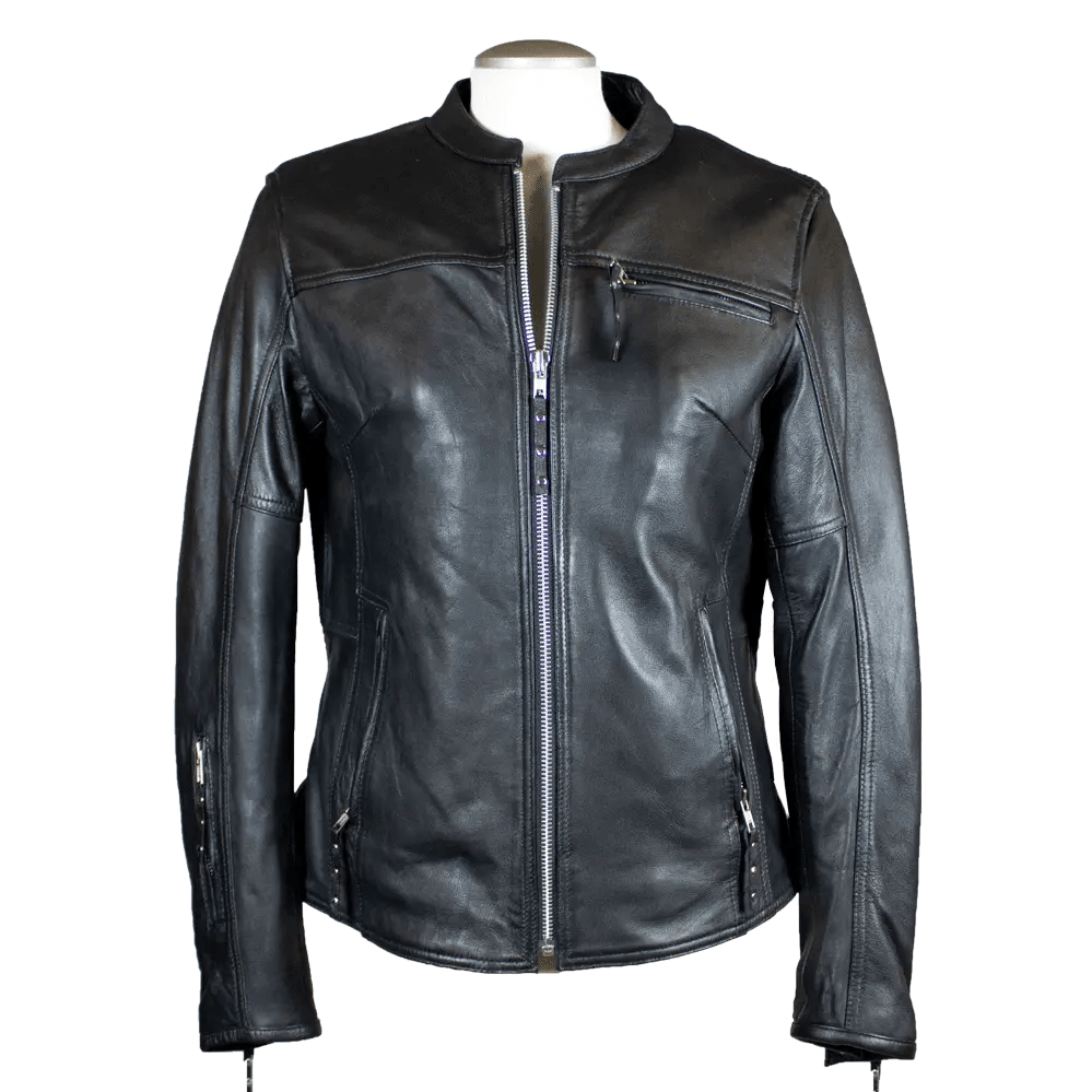 Veste de moto en cuir pour femmes Open Road Women's RacerEX-STOCK Canada