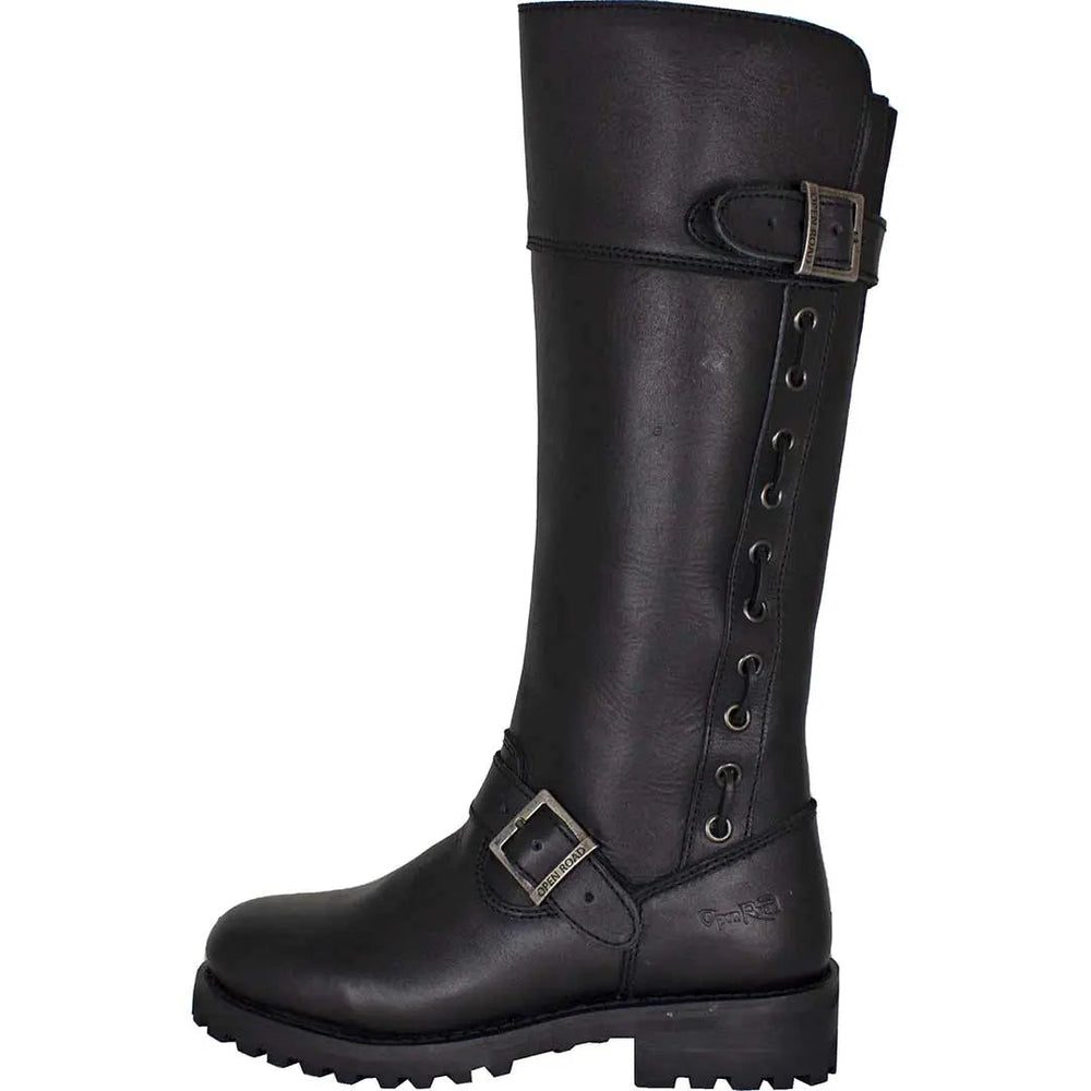 Open Road Women's Tall Motorcycle Boots EX-STOCK Canada