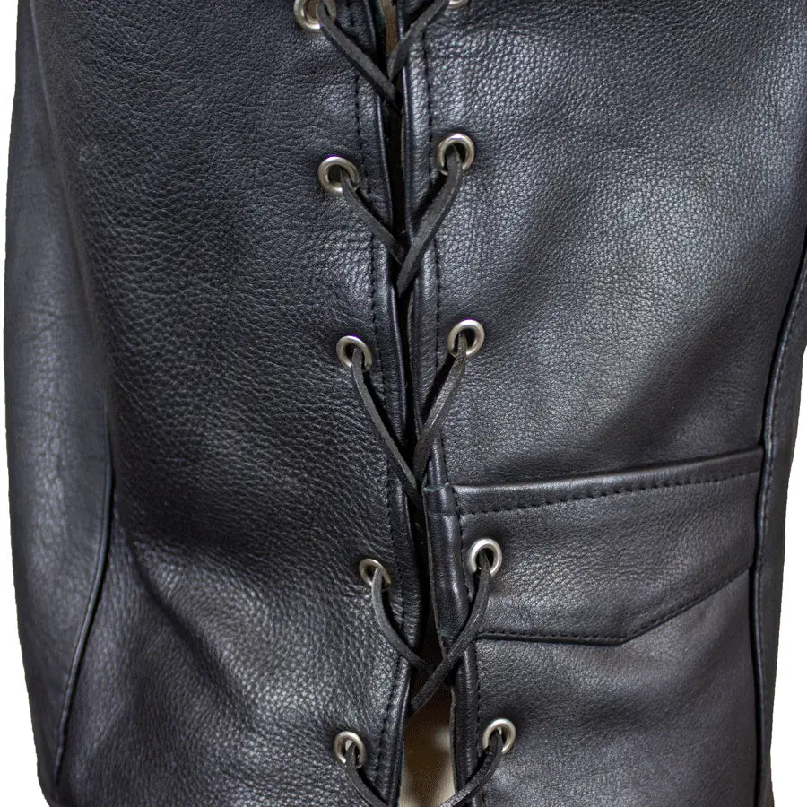Open Road Women's Western Style Leather Vest EX-STOCK Canada
