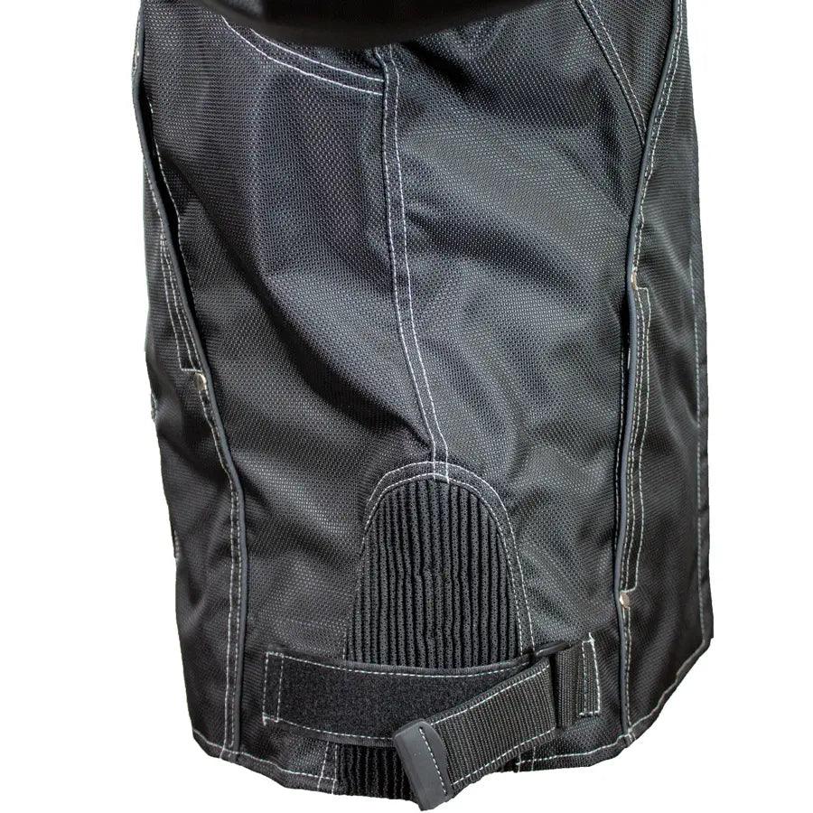 Veste de moto en textile réfléchissant Open Road pour femmes avec capuche zippable amovibleEX-STOCK Canada