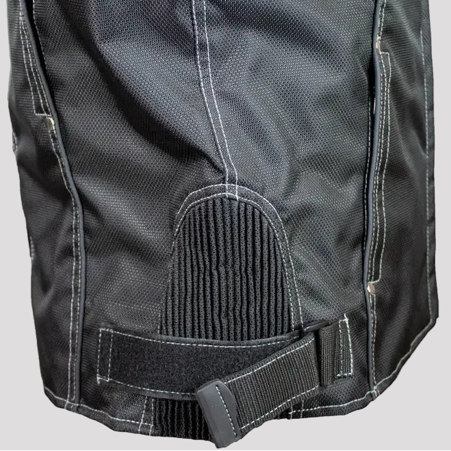 Chaqueta de Motociclista de Textil Reflectante con Capucha Desmontable para Mujer Open Road