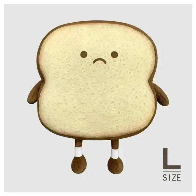 Pupazzo Originale Carino Cuscino a Forma di Pane Tostato - EX-STOCK Canada