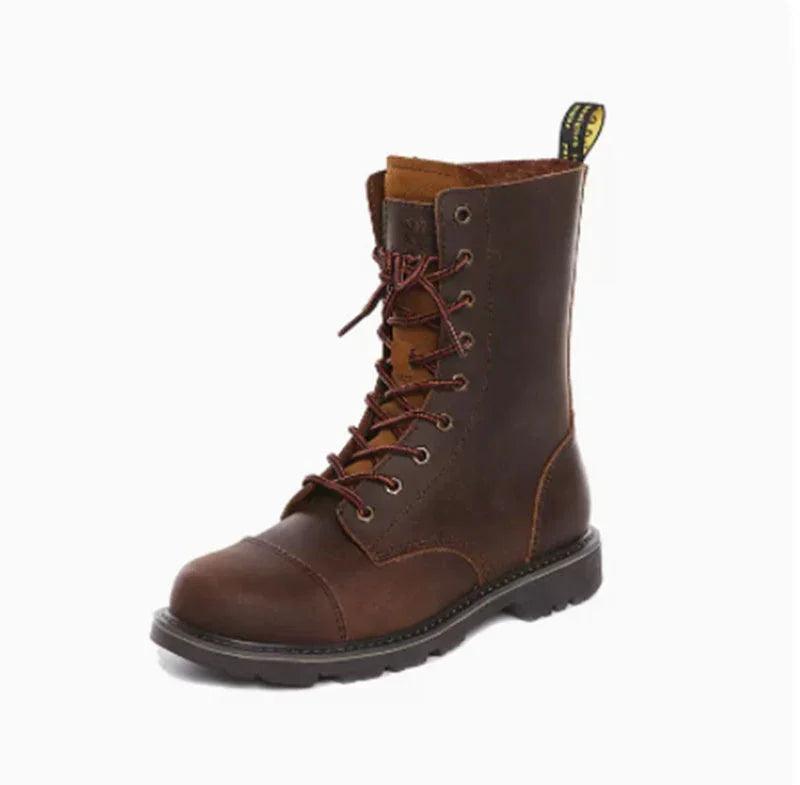Outdoor Motorcycle Riding High Barrel Martin Boots EX-STOCK Canada
