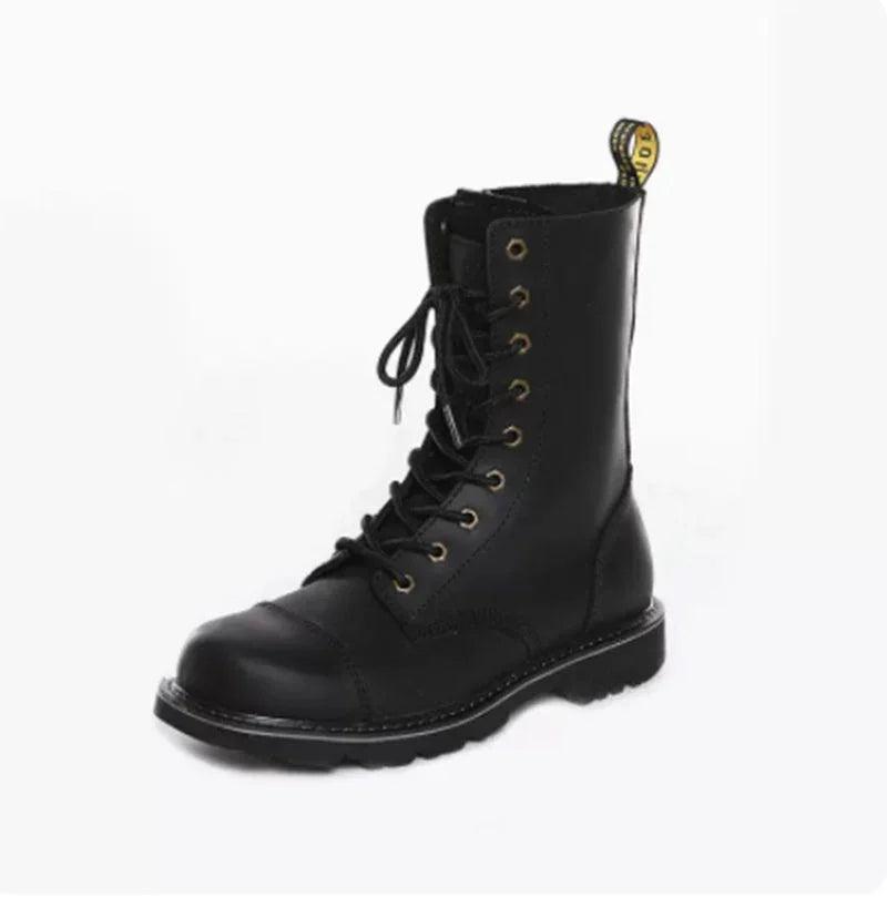 Outdoor Motorcycle Riding High Barrel Martin Boots EX-STOCK Canada