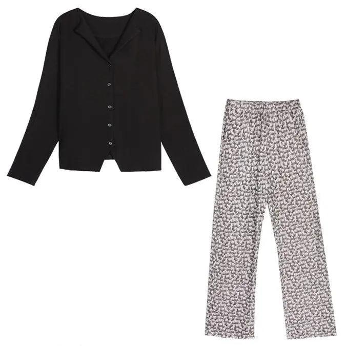 Pyjamas pour femmes au printemps et en automne - EX-STOCK Canada
