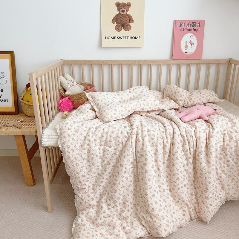 Pastoral Style Children Thickening Thermal Duvet Core Winter Quilt EX-STOCK Canada