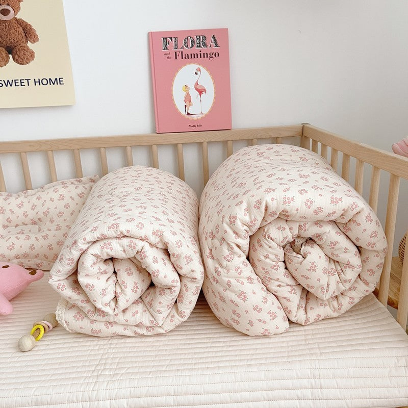 Pastoral Style Children Thickening Thermal Duvet Core Winter Quilt EX-STOCK Canada