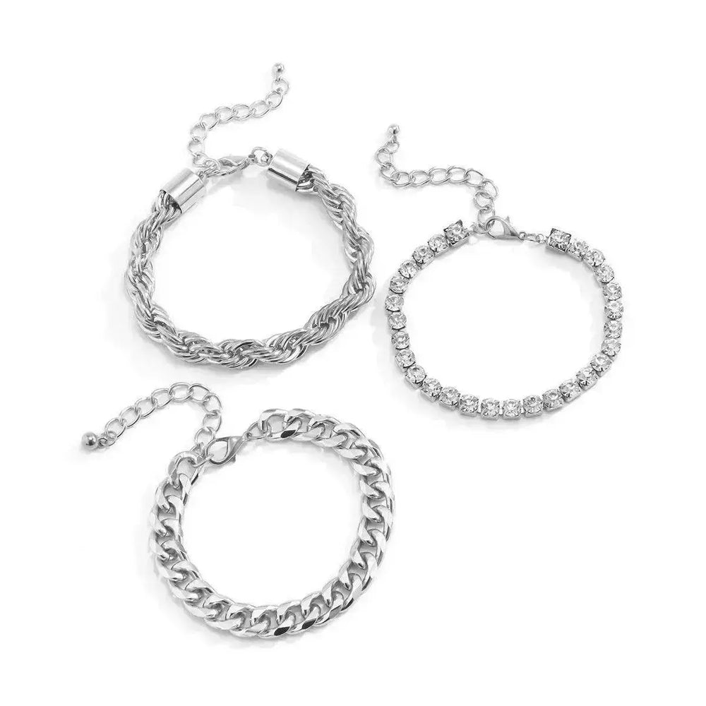 Personality Cold Wind Geometric Suit Jewelry Women - EX-STOCK Canada