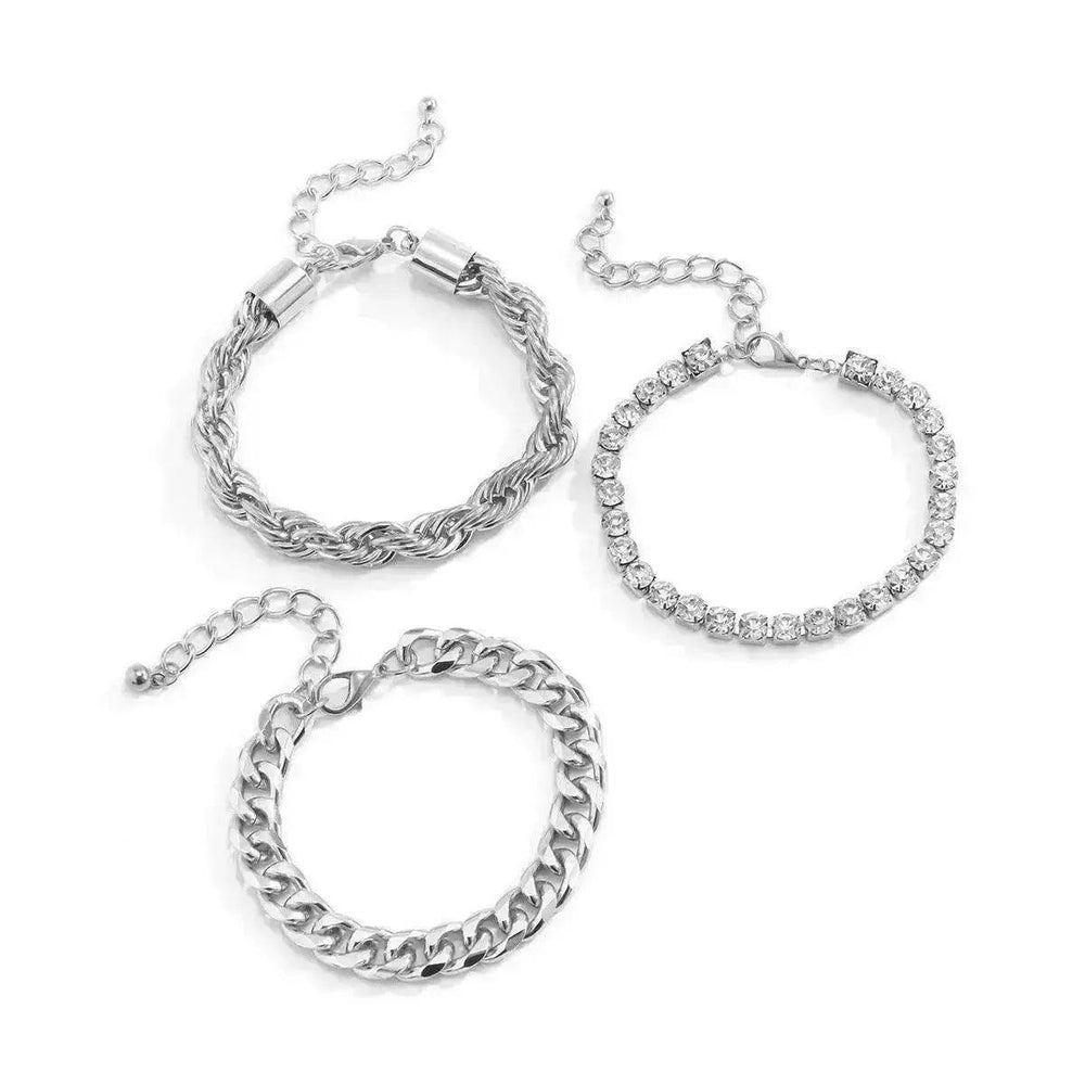 Personality Cold Wind Geometric Suit Jewelry Women - EX-STOCK Canada
