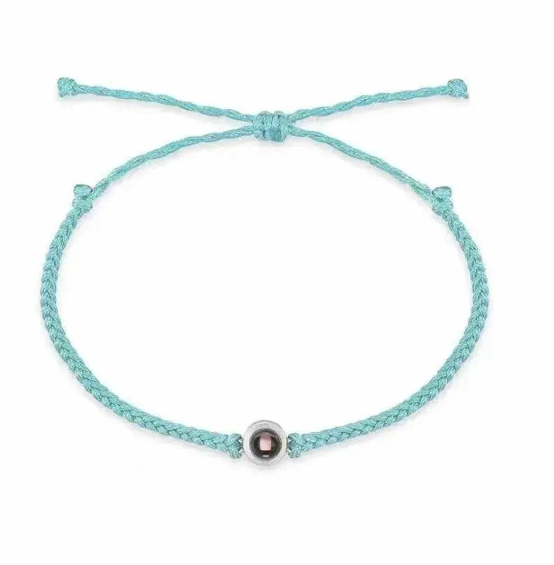 Personalized Photo Projection Bracelet 100 Languages I Love You Custom Photo Bracelets Custom Couple Jewelry Mother's Day Gift Greeting Cards - EX-STOCK Canada