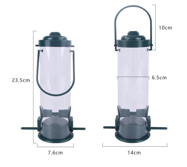 Outdoor bird feeder, Outdoor Plastic Feed Station for Wild Birds, Easy Tree Mount - EX-STOCK Canada
