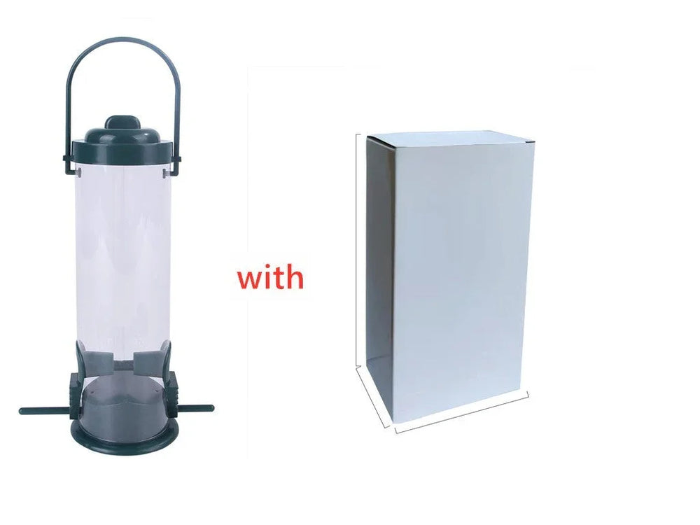 Outdoor bird feeder, Outdoor Plastic Feed Station for Wild Birds, Easy Tree Mount - EX-STOCK Canada