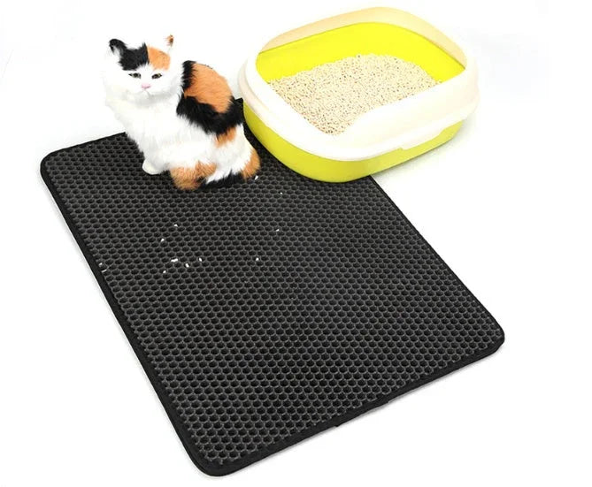 Pet Cat Litter Mat Pet Supplies EVA Double Cat Litter Mat EX-STOCK Canada