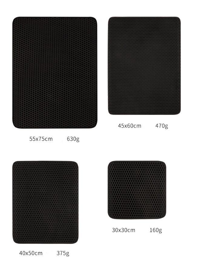 Pet Cat Litter Mat Pet Supplies EVA Double Cat Litter Mat EX-STOCK Canada
