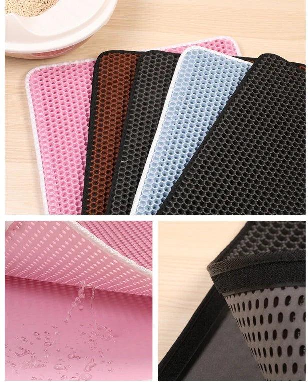 Pet Cat Litter Mat Pet Supplies EVA Double Cat Litter Mat EX-STOCK Canada