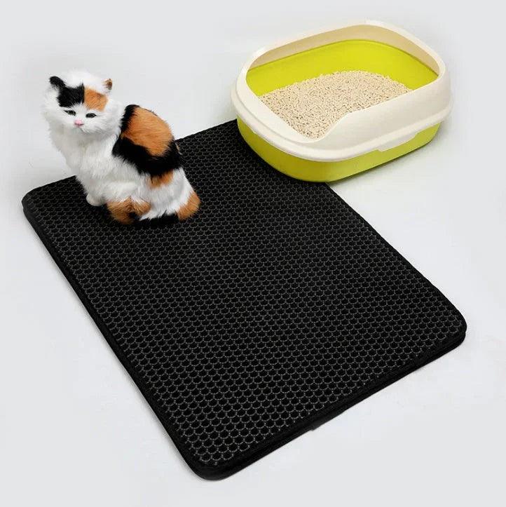 Pet Cat Litter Mat Pet Supplies EVA Double Cat Litter Mat EX-STOCK Canada