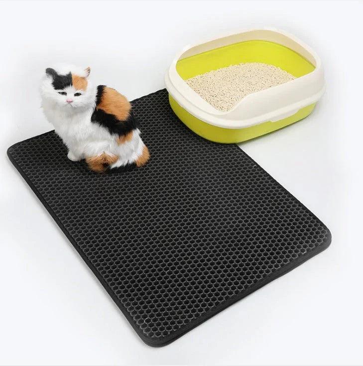 Pet Cat Litter Mat Pet Supplies EVA Double Cat Litter Mat EX-STOCK Canada