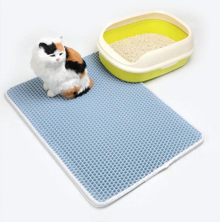 Pet Cat Litter Mat Pet Supplies EVA Double Cat Litter Mat EX-STOCK Canada