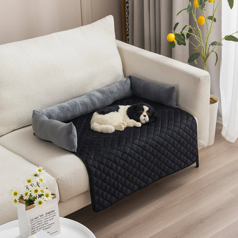 Pet Dog Sofa Bed Dog Beds For Large Dogs Cushion Warm Cat Beds Mat Furniture Protector Dog Sofa EX-STOCK Canada
