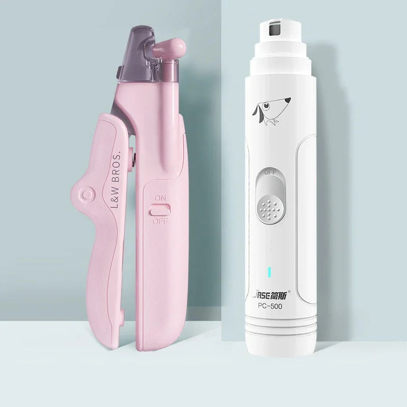 Pet Nail Clippers With LED Light Dogs Cat Nail Scissors Professional Trimmer Tool Care Grooming Supplies EX-STOCK Canada