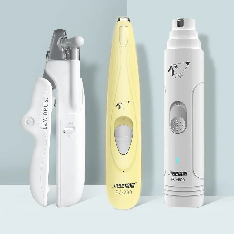 Pet Nail Clippers With LED Light Dogs Cat Nail Scissors Professional Trimmer Tool Care Grooming Supplies EX-STOCK Canada