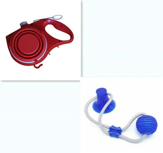 Pet Supplies With Water Bottle, Cup, Pet Rope EX-STOCK Canada