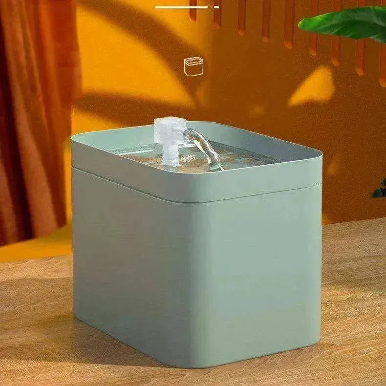 Dispensador de agua para mascotas y filtro de agua con fuente - EX-STOCK CANADA