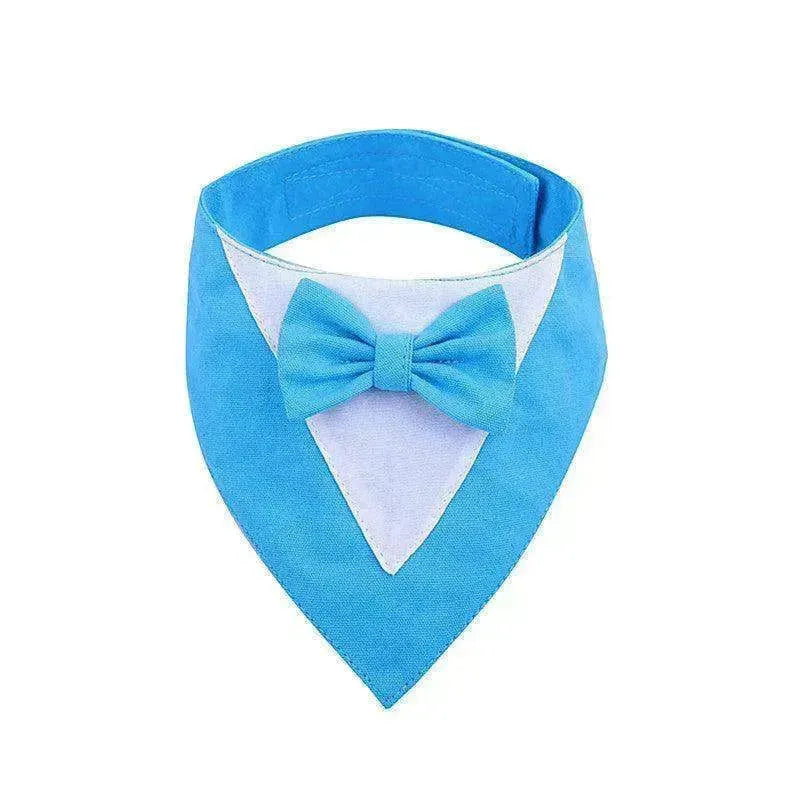 Serviette triangulaire en velcro pour salive d'animal - EX-STOCK CANADA