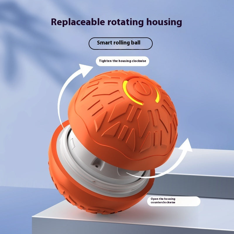 Pets Electric Jumping Ball Automatic Dog-teasing Luminous Pet Products Pets Dogs Training Products Ball Toys For Dogs Resistance EX-STOCK Canada
