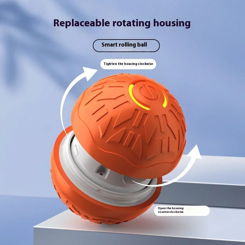 Pets Electric Jumping Ball Automatic Dog-teasing Luminous Pet Products Pets Dogs Training Products Ball Toys For Dogs Resistance EX-STOCK Canada