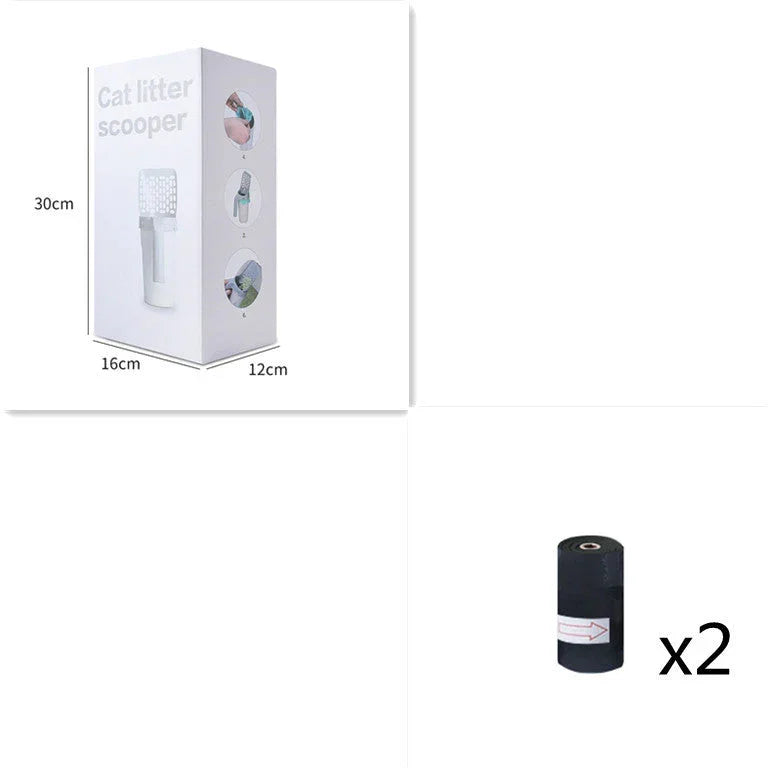 Plastic Cat Litter Scoop Pet Care Sand Waste Scooper Shovel Hollow Cleaning Tool EX-STOCK Canada