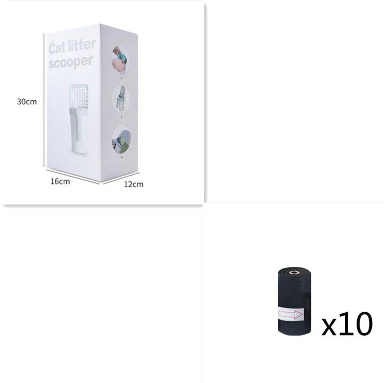 Plastic Cat Litter Scoop Pet Care Sand Waste Scooper Shovel Hollow Cleaning Tool EX-STOCK Canada