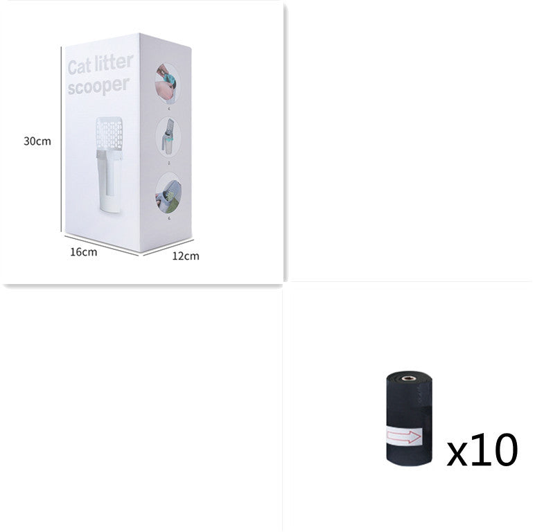 Plastic Cat Litter Scoop Pet Care Sand Waste Scooper Shovel Hollow Cleaning Tool EX-STOCK Canada