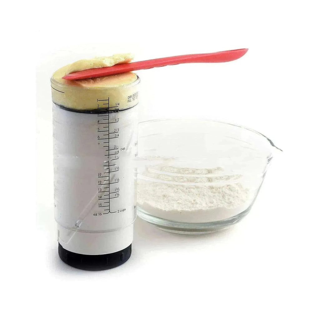 Tasse à mesurer plastique rotative et réglable - EX-STOCK CANADA