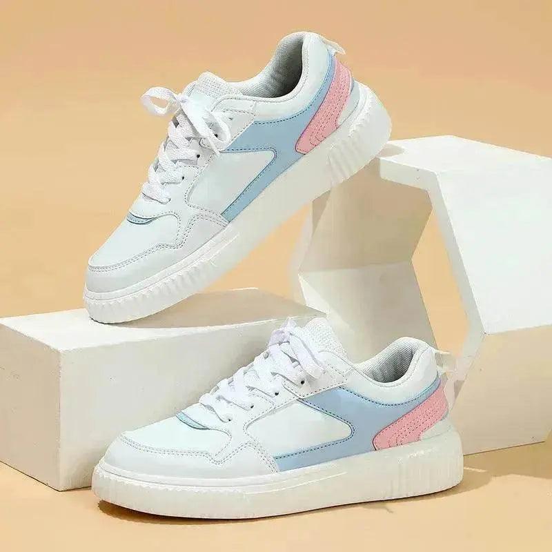 Baskets décontractées à lacets Platform Fashion Semelle douce Confortables - EX-STOCK Canada