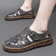 Plus Size Men's Beach Sandals Retro Hollow Out  EX-STOCK CANADA