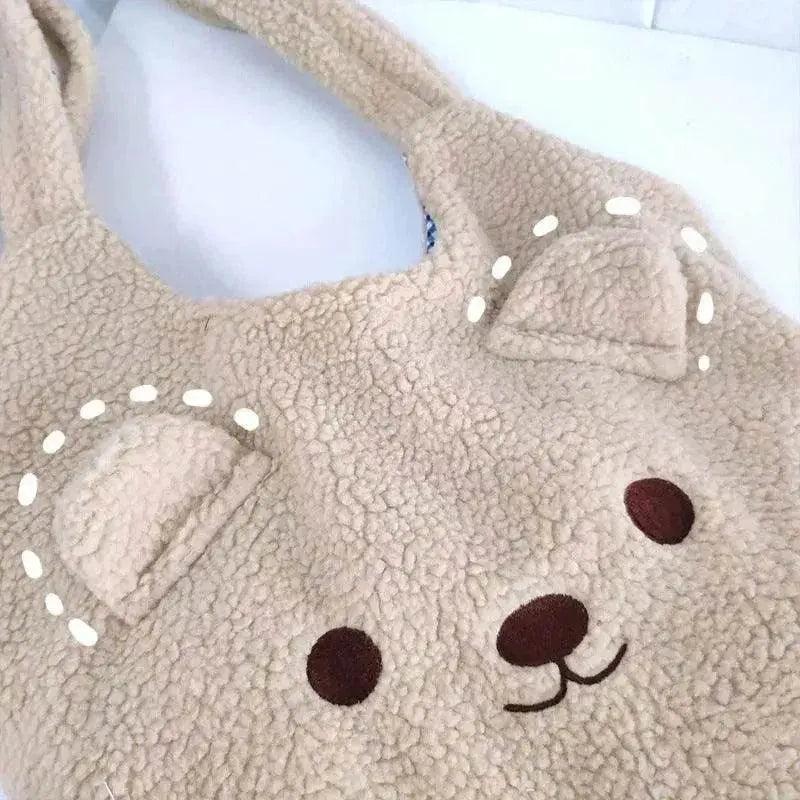 Plush Bag Cute Bear Stereo Ears - EX-STOCK Canada