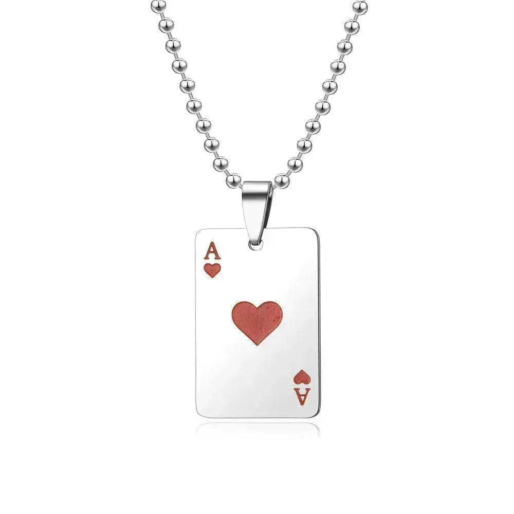 Poker Keychain Necklace - EX-STOCK Canada