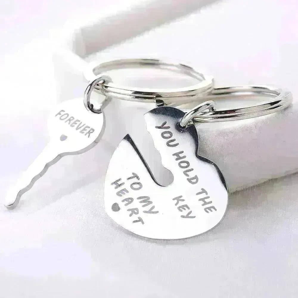 Popular Heart-shaped Keychain Set Keychain - EX-STOCK CANADA