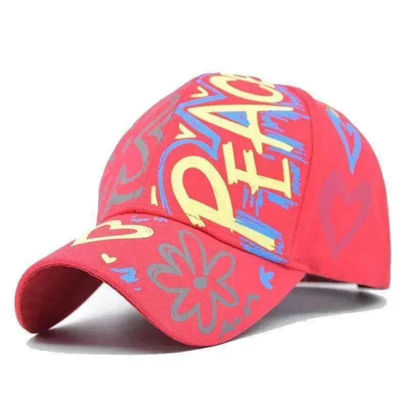 Popular Printed Men's And Women's Alphabet Baseball Caps - EX-STOCK Canada