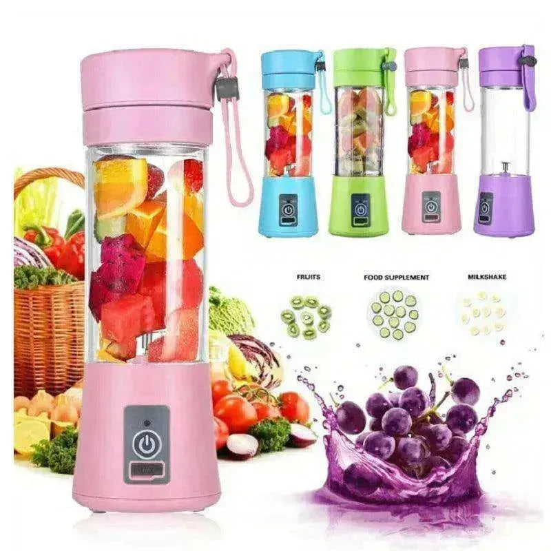 Tragbarer Mixer mit USB wiederaufladbarem Mini-Obstsaftmixer - EX-STOCK Canada