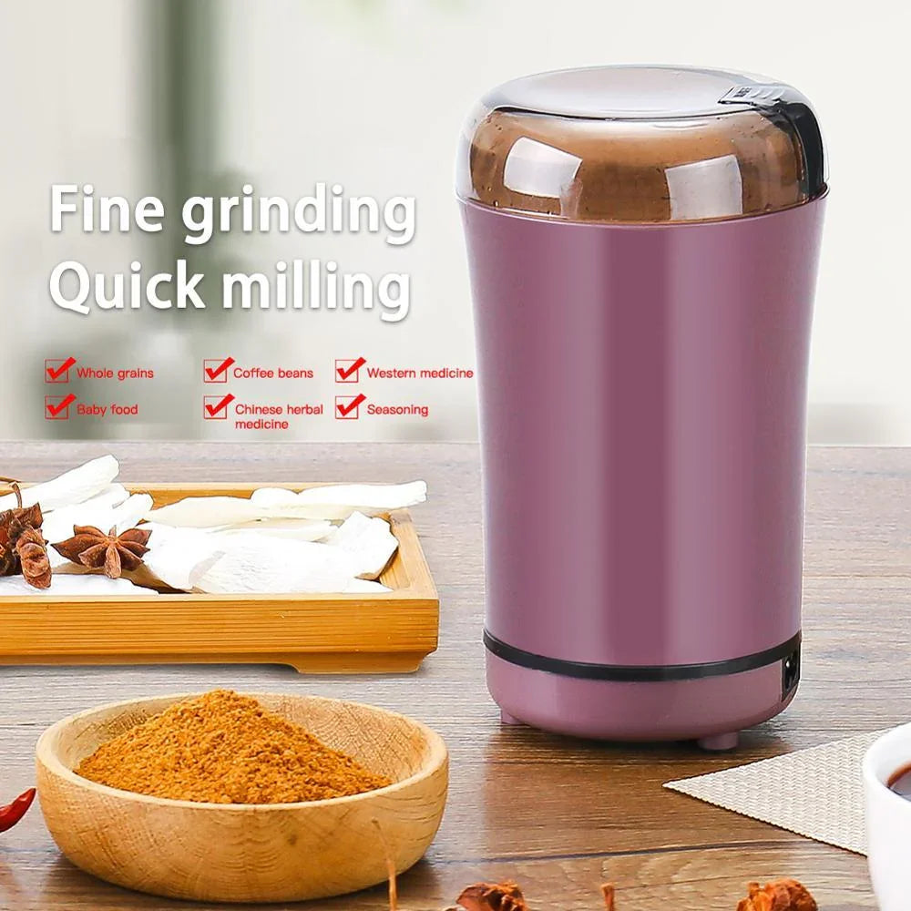 Portable Electric Coffee Bean Grinder Mill Kitchen Tool Herbs Salt Pepper Spices Nuts Grains Mini Medicine Flour Powder Crusher EX-STOCK Canada