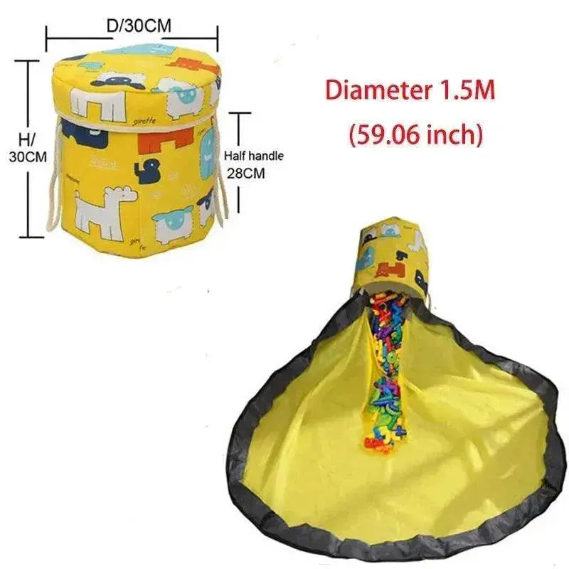 Portable Kids Toy Storage Bag - EX-STOCK Canada
